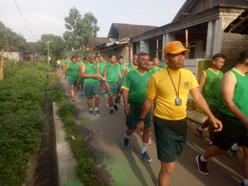 Lari Aerobik tingkatkan kemampuan fisik Prajurit